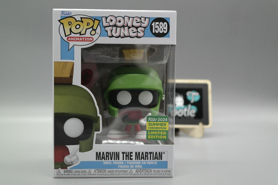 MARVIN THE MARTIAN with Martian Flag 1589 2024 Summer Convention LE Looney Tunes Funko Pop Tootle ph