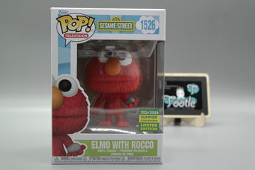 ELMO with ROCCO 1526 2024 Summer Convention LE Sesame Street Funko Pop TV Tootle ph