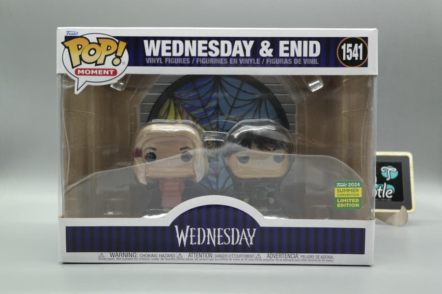 WEDNESDAY & ENID 1541 2024 Summer Convention LE Wednesday Funko Pop Moment Tootle ph