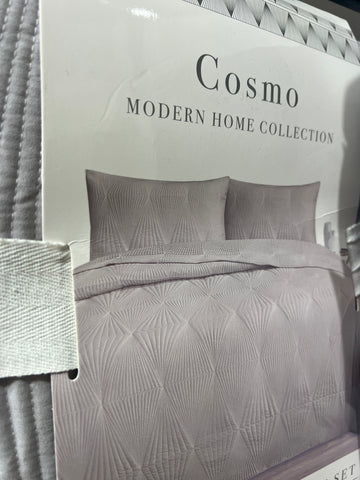 COSMO MODERN HOME COLLECTION QUILT FULL QUEEN