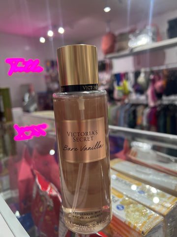 VICTORIA'S SECRET BARE VANILLA FRAGRANCE MIST 250 ML.