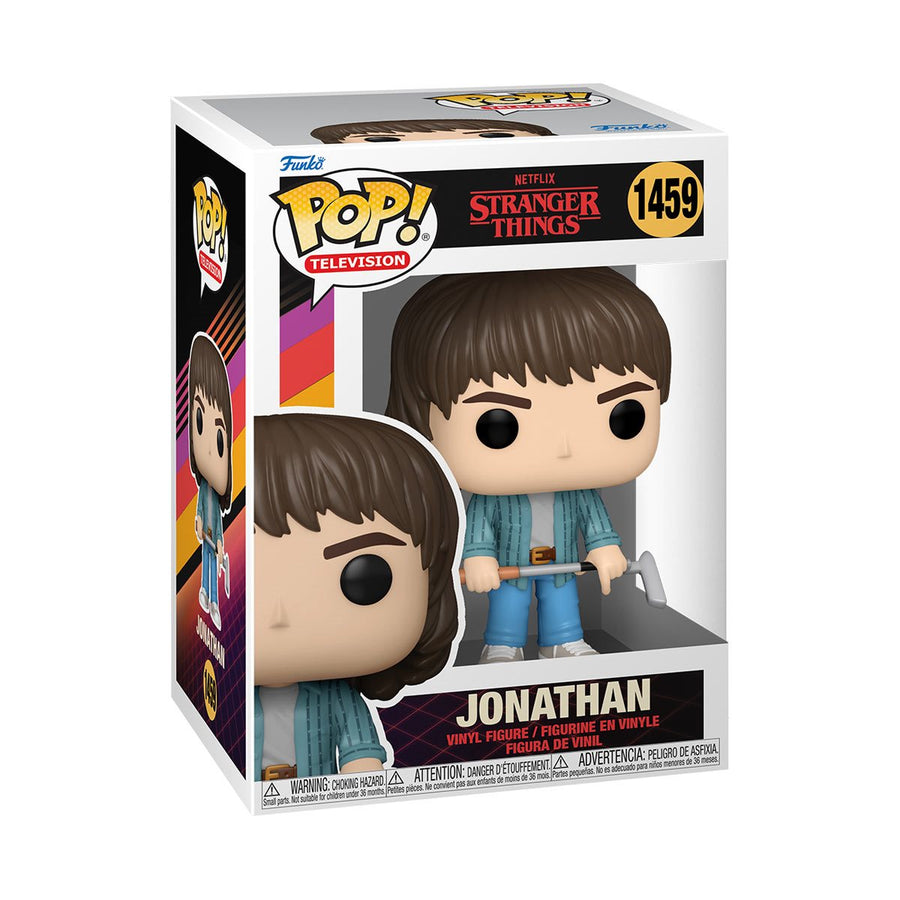 Stranger Things Season 4 JONATHAN Pop! Vinyl Figure 1459 FREE PROTECTOR