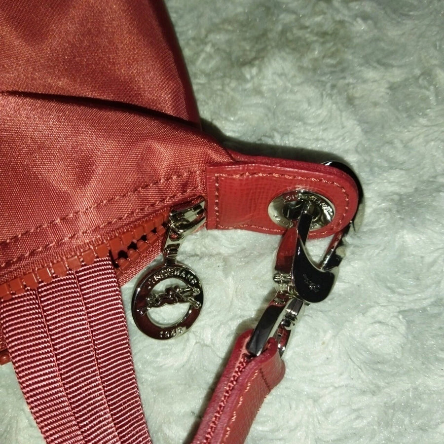 longchamp- TOP HANDLE BAG RED