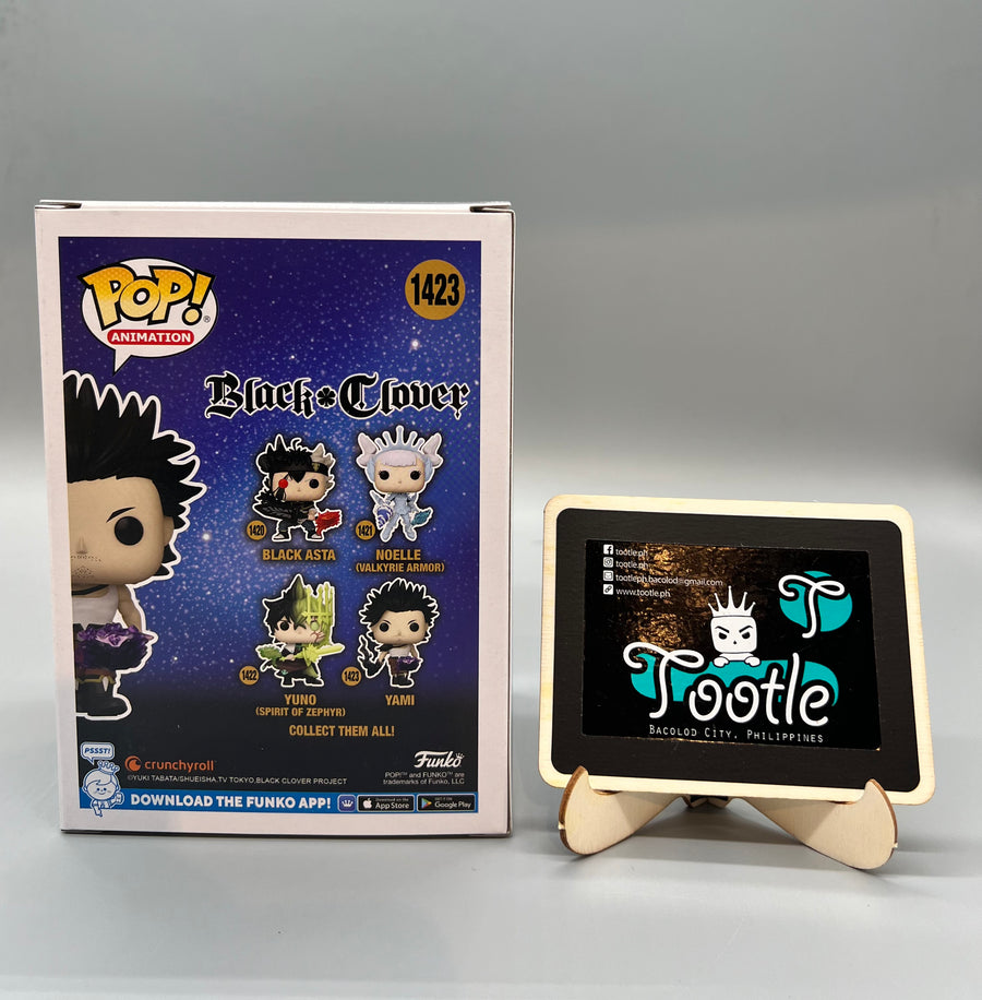 YAMI 1423 Black Clover Funko Pop Animation Tootle Ph