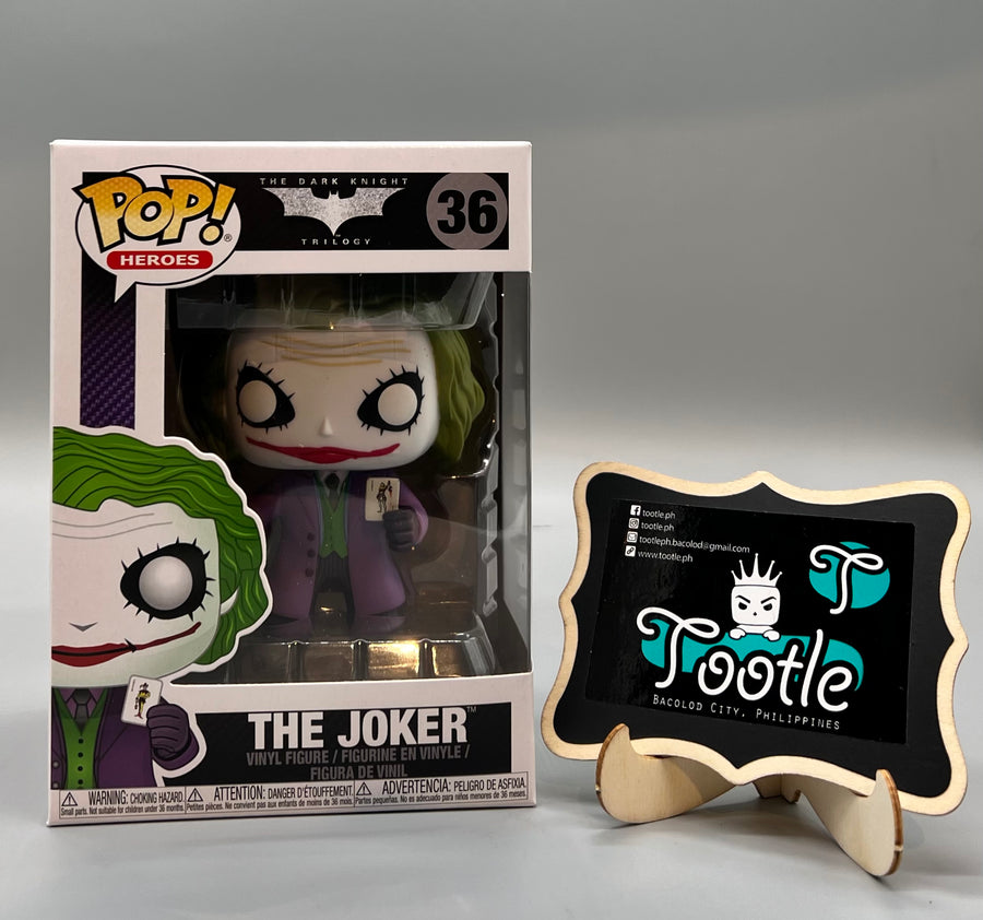 THE JOKER 36 The Dark Knight Trilogy Funko Pop Heroes Tootle ph