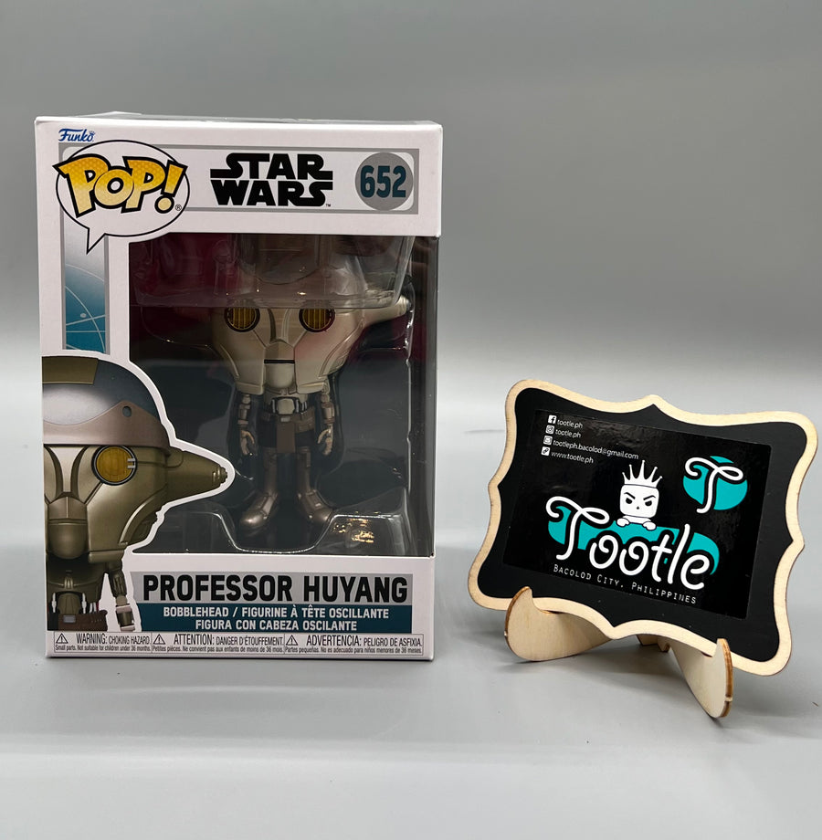 PROFESSOR HUYANG 652 Star Wars Ahsoka Funko Pop Tootle Ph