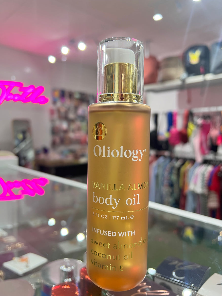 OLIOLOGY VANILLA ALMOND BODY OIL 177ML.