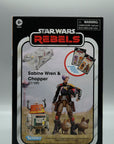 SABINE WREN & CHOPPER (C1-10P) Star Wars Rebels Vintage Collection Kenner Hasbro Tootle ph