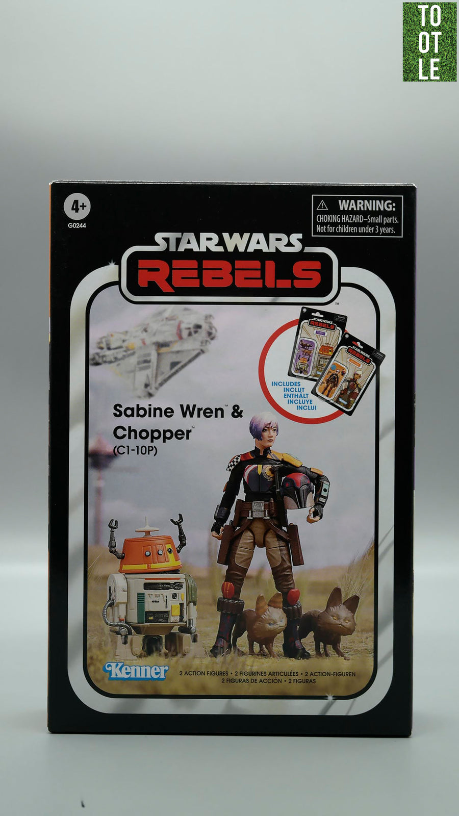 SABINE WREN & CHOPPER (C1-10P) Star Wars Rebels Vintage Collection Kenner Hasbro Tootle ph