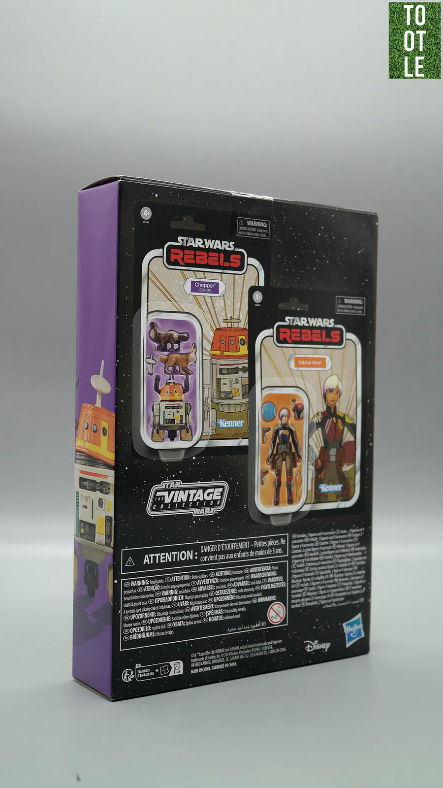 SABINE WREN & CHOPPER (C1-10P) Star Wars Rebels Vintage Collection Kenner Hasbro Tootle ph