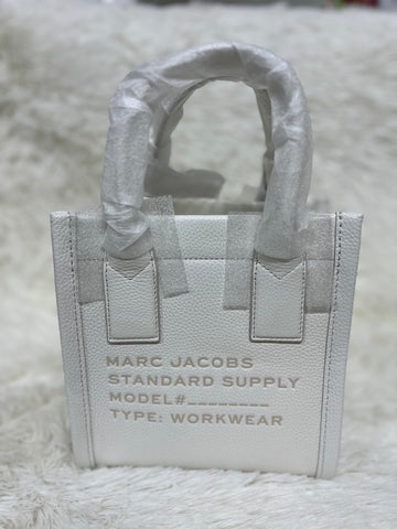 MARC JACOBS HAND BAG WHITE HAND BAG