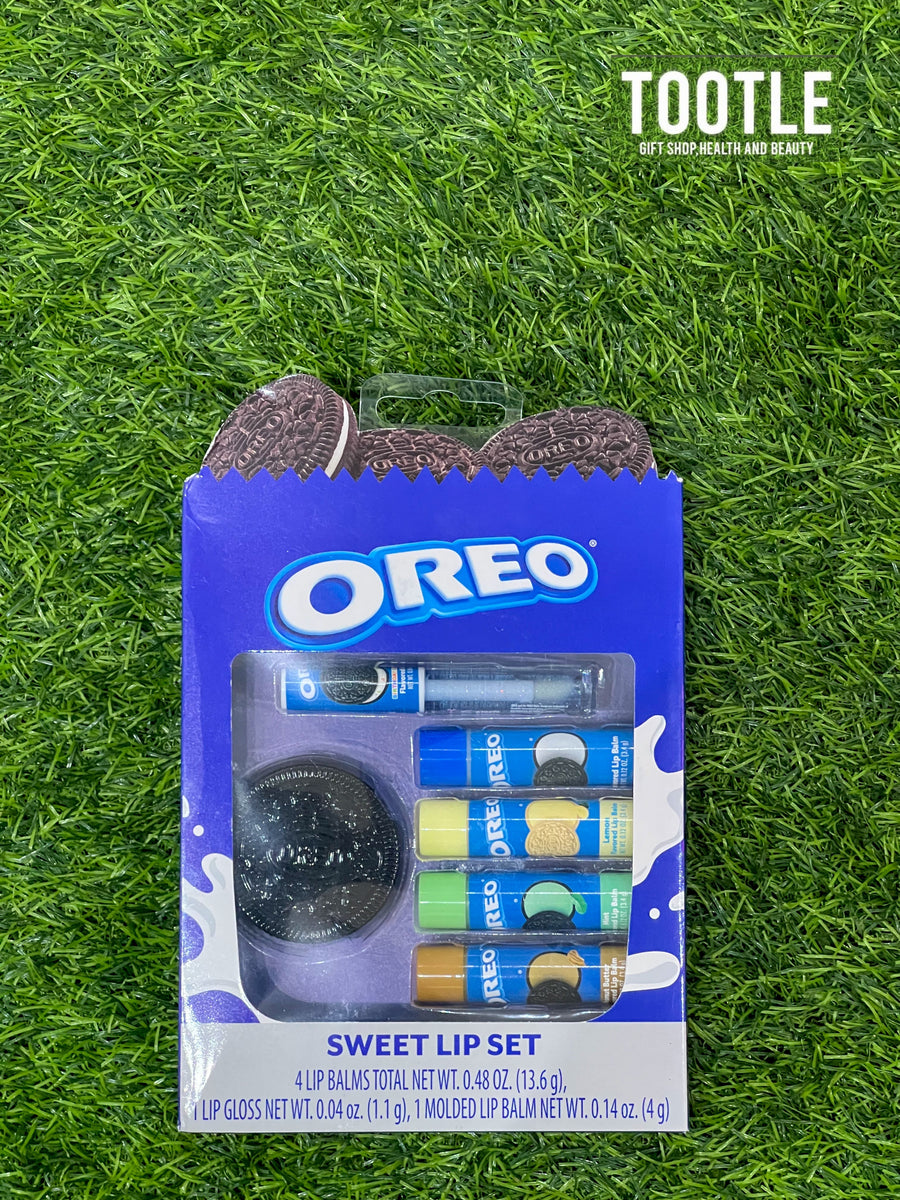 OREO SET OF 4 FLAVORED LIP BALMS