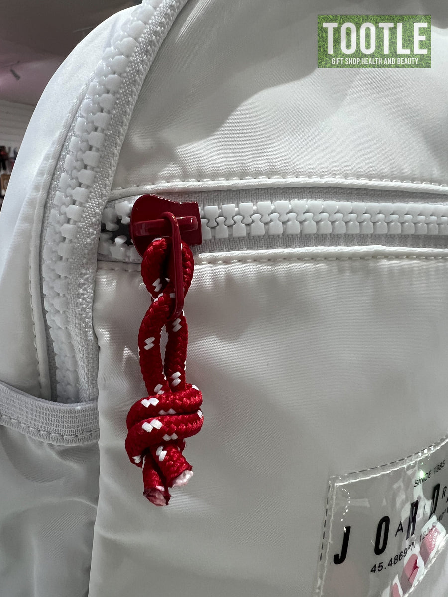 Nike BACK PACK WHITE JORDAN - SMALL BAG