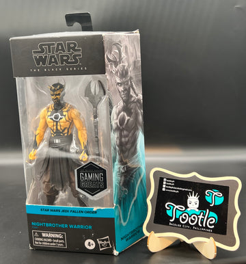 HASBRO! StarWars The BLack Series STARWARS JEDI: FALLEN ORDER "NightBrother Warrior (GAMING GREATS)