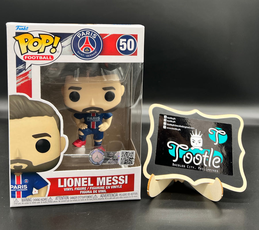 Paris Saint Germain FC - LIONEL MESSI - 50 - Funko Pop Football