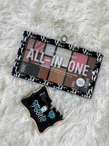 Uncommon All in One 9 Eyeshadow 4  Facepowder 3 Eyebrow