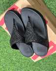 Fitflop Women Lulu Glitters Black