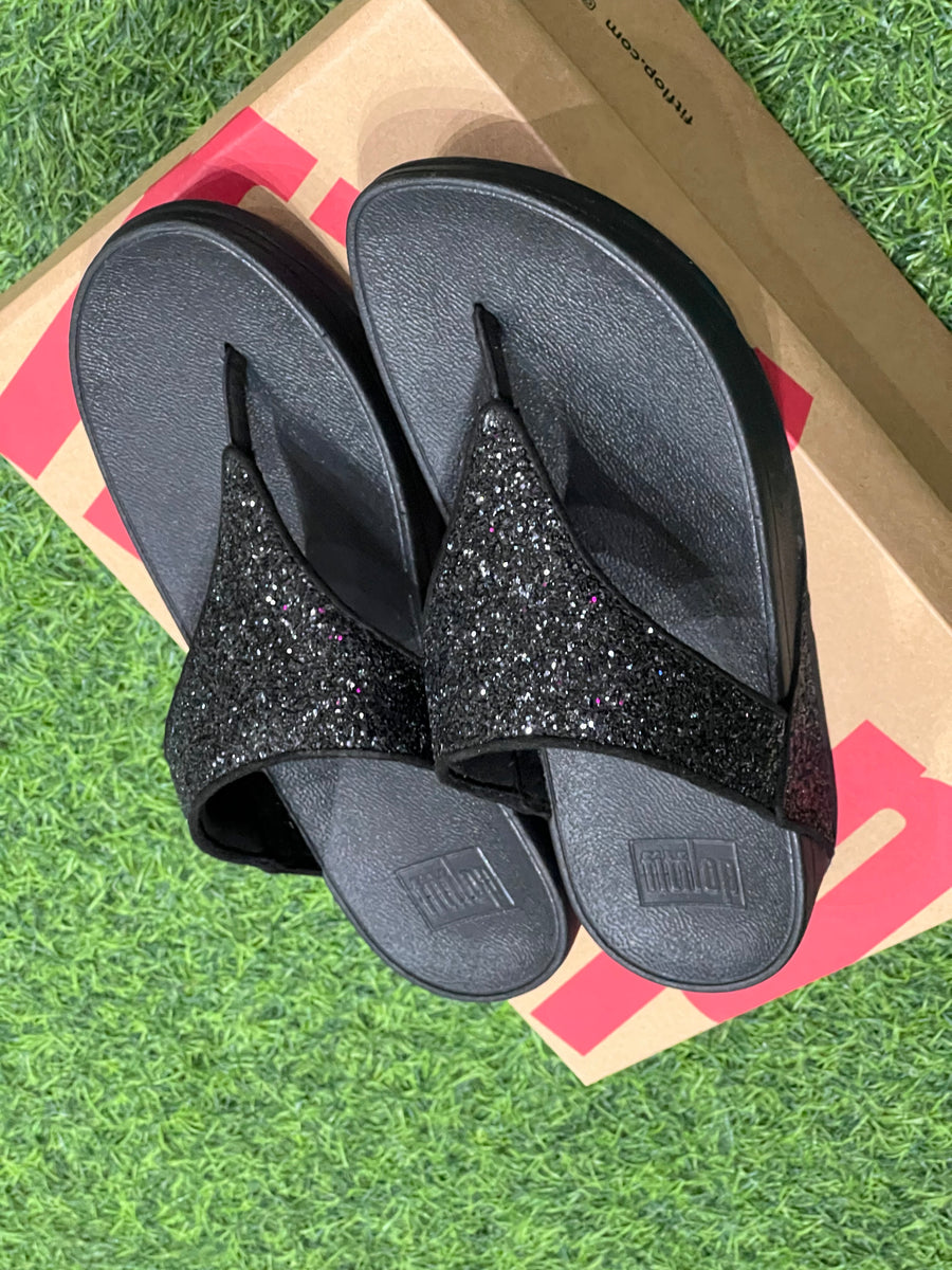 Fitflop Women Lulu Glitters Black