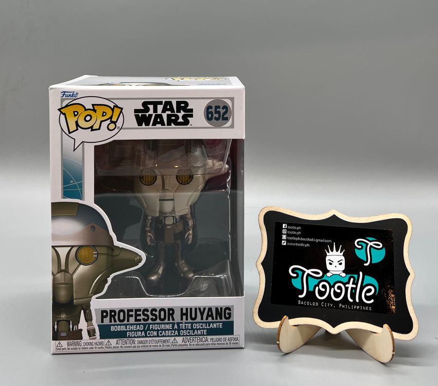 PROFESSOR HUYANG 652 Star Wars Ahsoka Funko Pop Tootle Ph