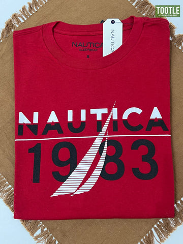 Nautica Sleepwear  Red Small