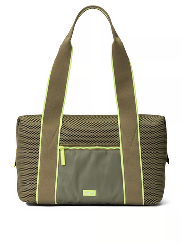 VSX Desert Cactus and Lime Mesh Snap Duffle Bag