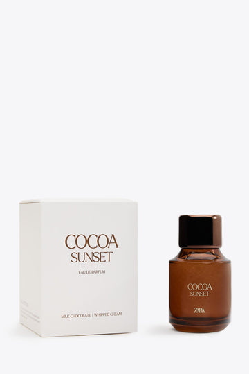 Zara Cocoa Sunset Eau De Parfum 100ml Milk Chocolate and Whipped Cream