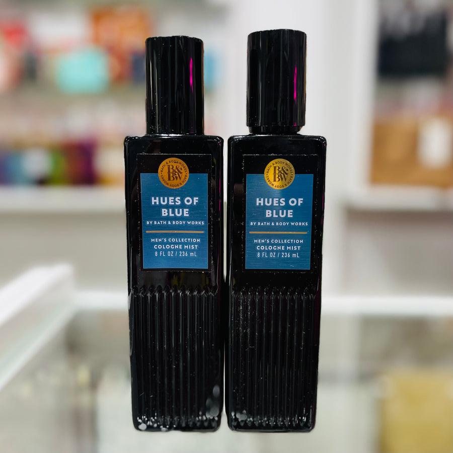 Bath and Bodyworks Hues of Blue Mens Collection Cologne Mist 236 ml