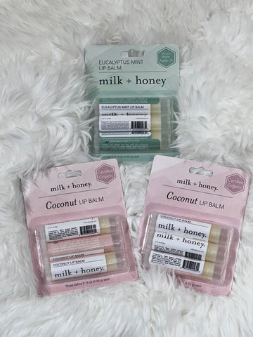 Milk and Honey Lip Balm