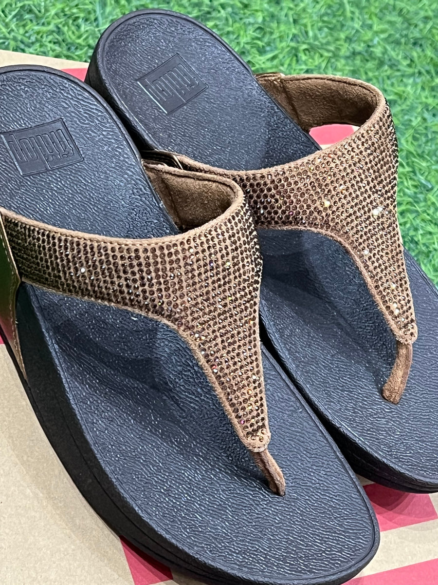Fitflop Women Lulu Gliiter Brown