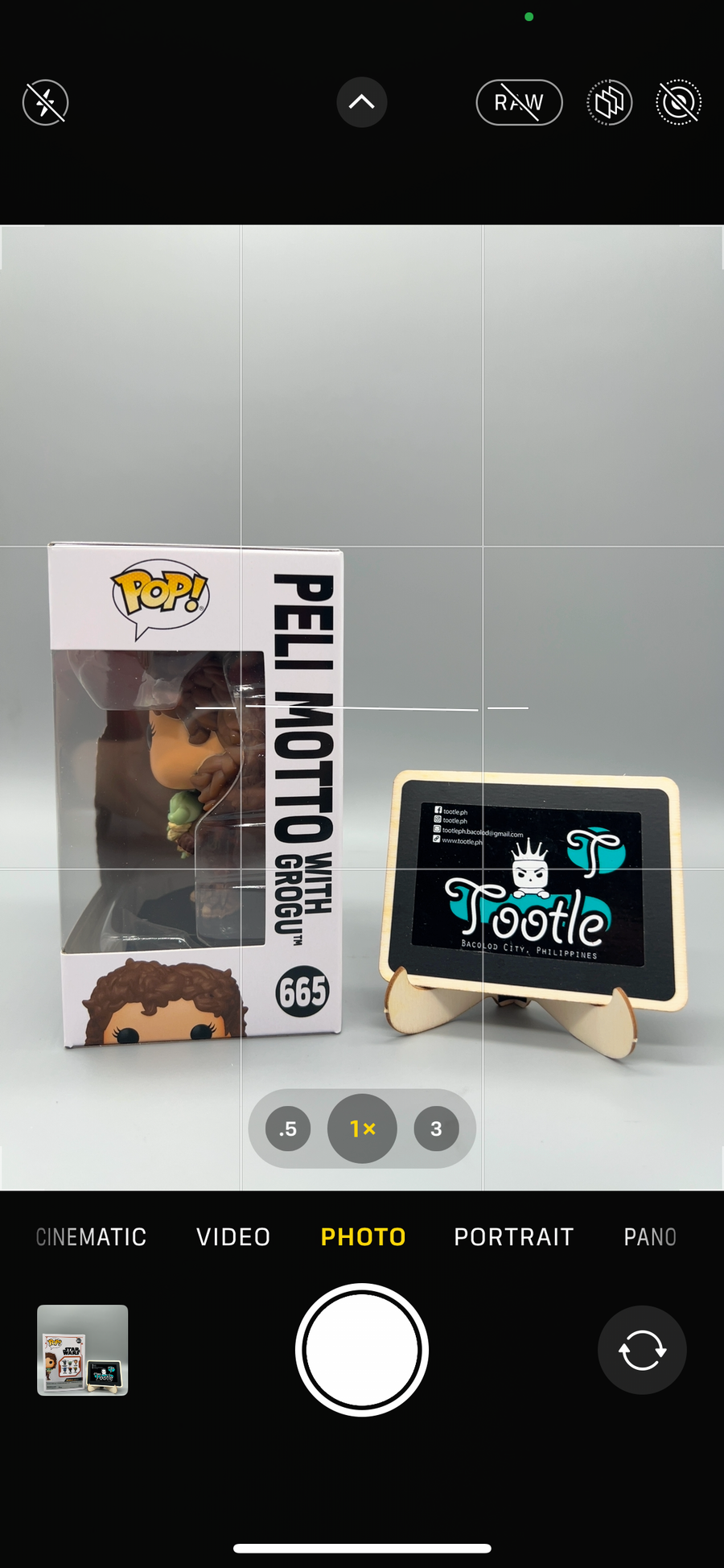 PELI MOTTO with GROGU 665 Star Wars The Mandalorian Funko Pop Tootle Ph