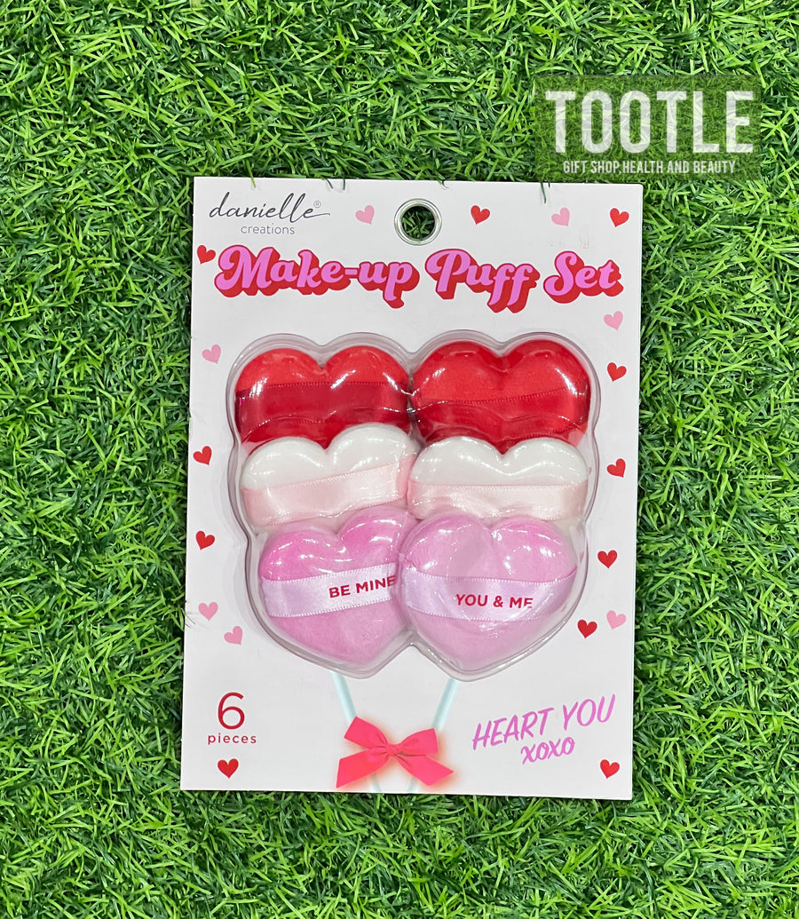 DANIELLE CREATIONS  MAKE UP PUFF SET 6