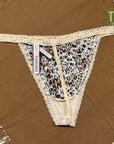 Victoria's Secret  Thong Leopard Brown XL