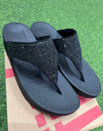 Fitflop Women Lulu Glitters Black