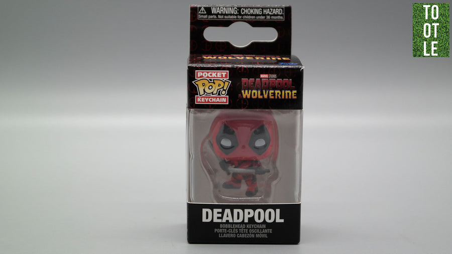 DEADPOOL Pop! Keychain  Marvel Deadpool Wolverine Funko Pocket Pop Tootle Ph