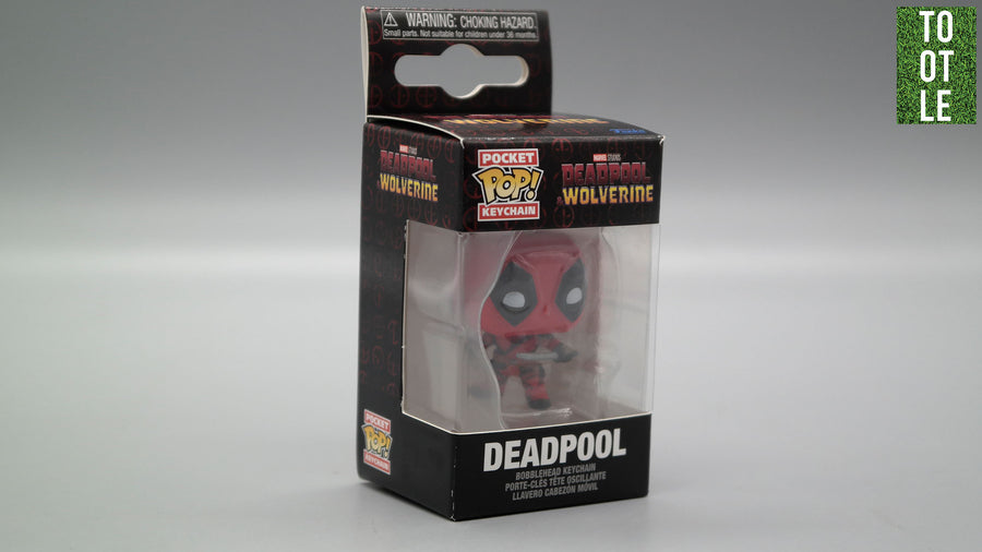 DEADPOOL Pop! Keychain  Marvel Deadpool Wolverine Funko Pocket Pop Tootle Ph