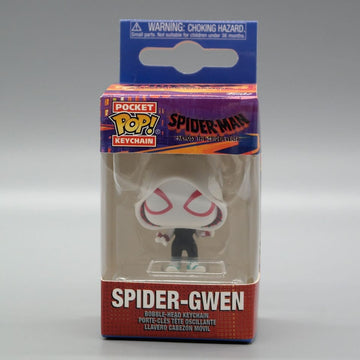 SPIDER-GWEN Pop! Keychain  Spider-Man Across the Spider-Verse Funko Pocket Pop Tootle Ph