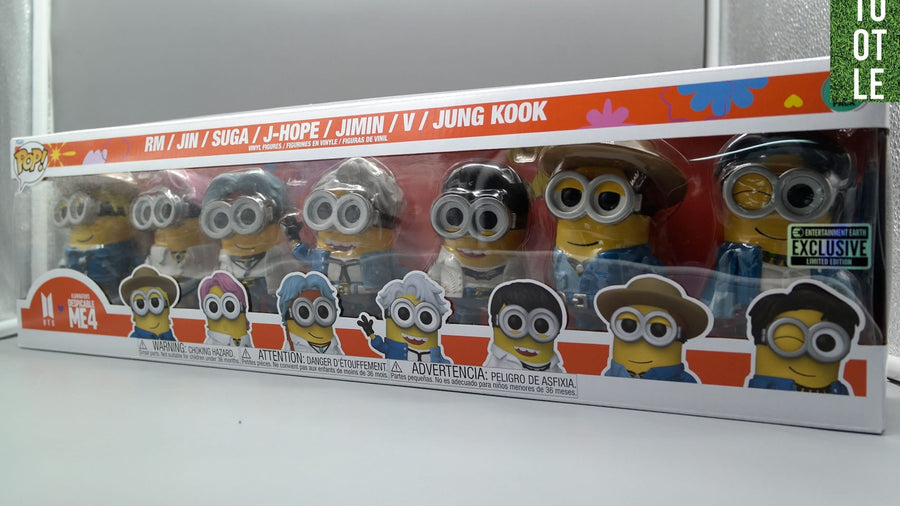 BTS x Despicable ME 4 7-Pack EE Exclusive Funko Pop! Tootle ph