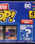 BITTY POP DC Comics 4-Pack Series 1 to 4 with Mystery Bitty Funko Pop Tootle ph