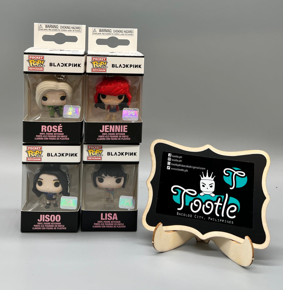 JISOO Keychain  Blackpink YG Entertainment Hologram Funko Pocket Pop Tootle Ph