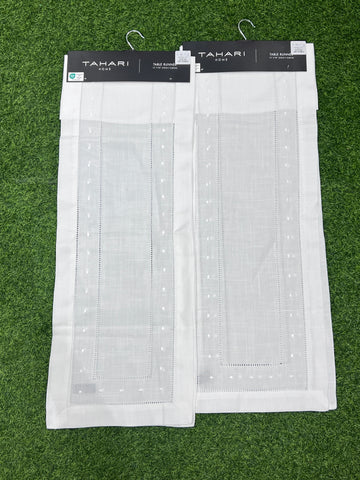 Tahari Table Runner White