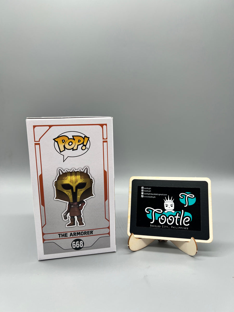 THE ARMORER 668 Star Wars The Mandalorian Funko Pop Tootle ph