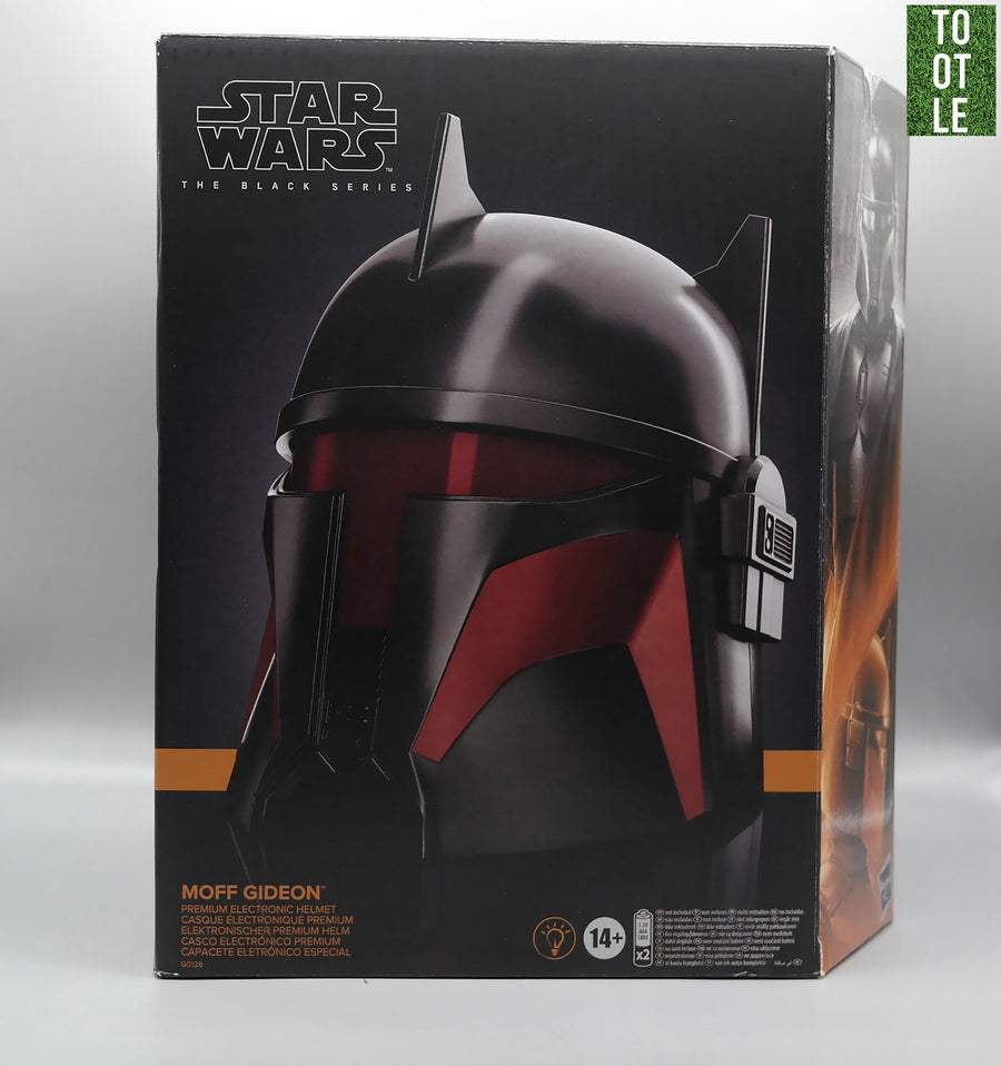 MOFF GIDEON HELMET - STAR WARS The Mandalorian The Black Series HASBRO Tootle ph