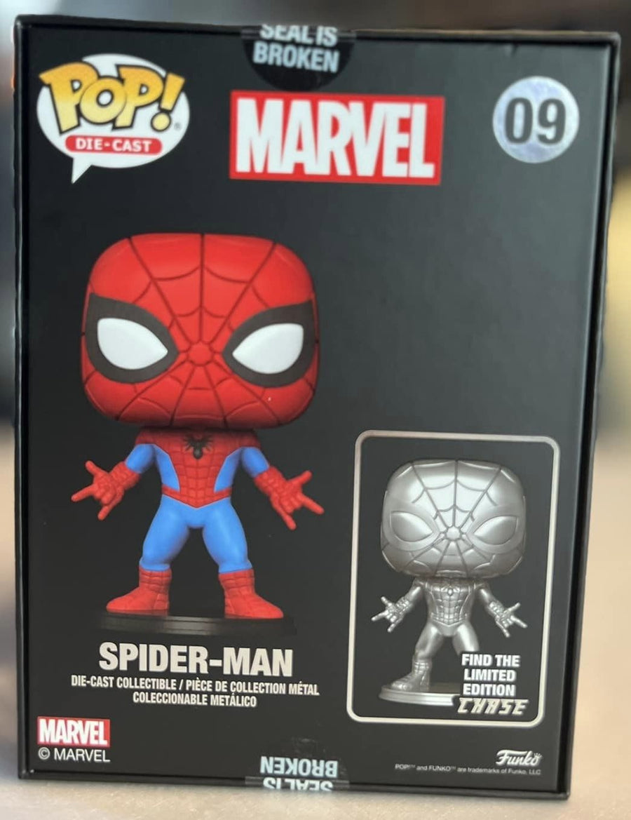 SPIDER-MAN 09 POP! DIE-CAST Marvel Studios Funko Pop Tootle ph