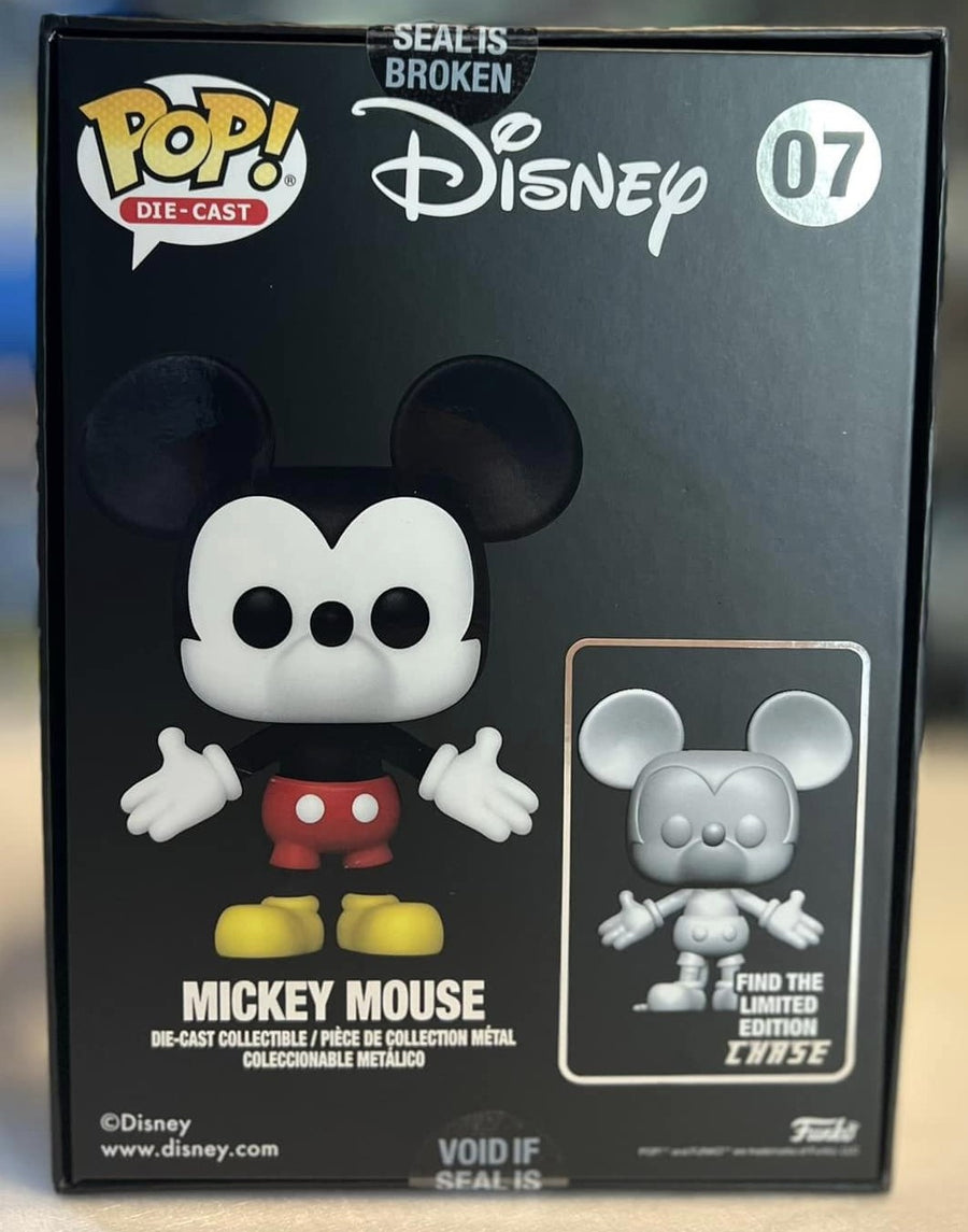 MICKEY MOUSE 07 POP! DIE-CAST Disney Funko Pop Tootle ph