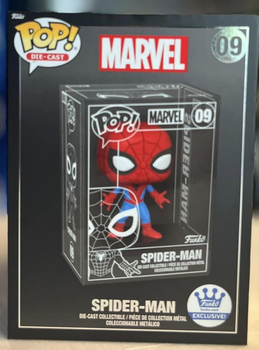 SPIDER-MAN 09 POP! DIE-CAST Marvel Studios Funko Pop Tootle ph