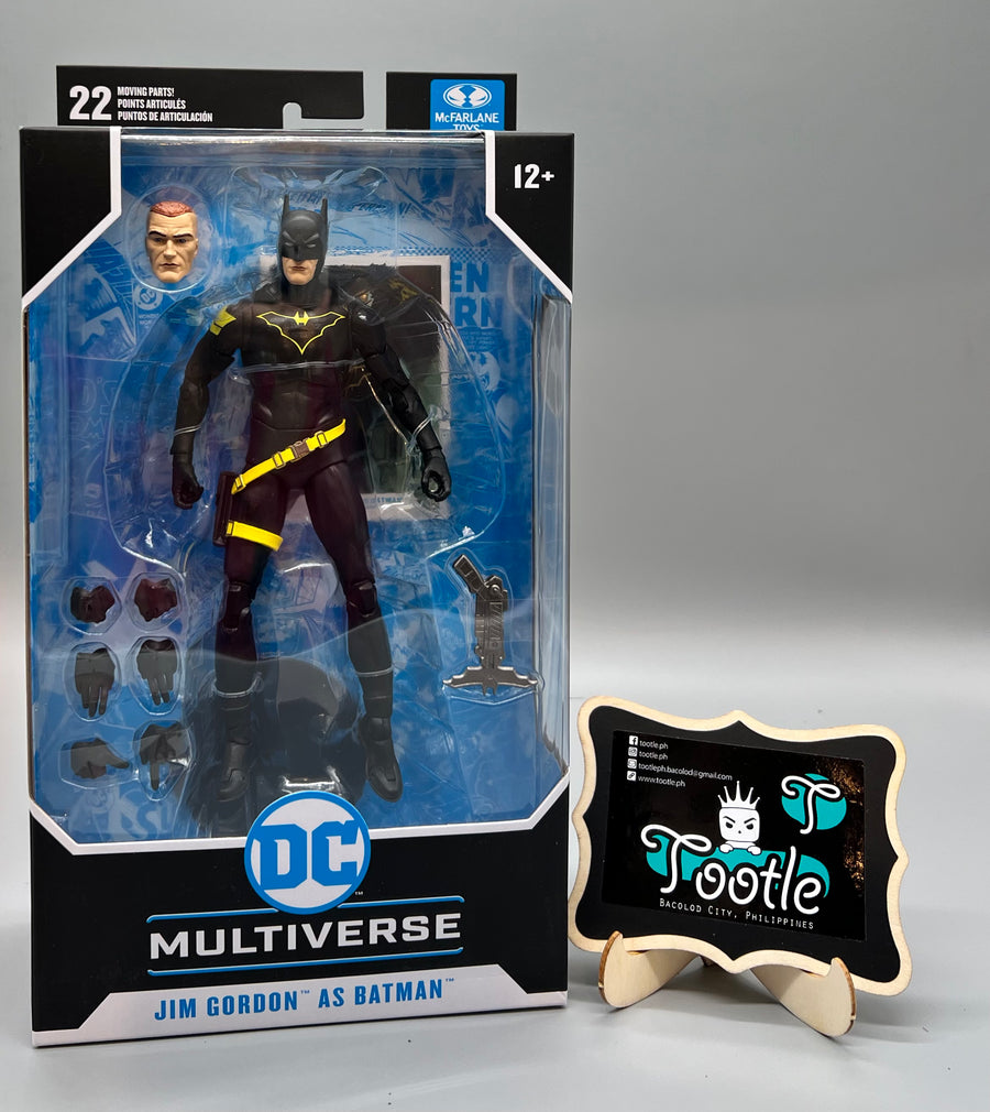 JIM GORDON as BATMAN Batman: ENDGAME DC Multiverse McFarlane Toys Tootle Ph