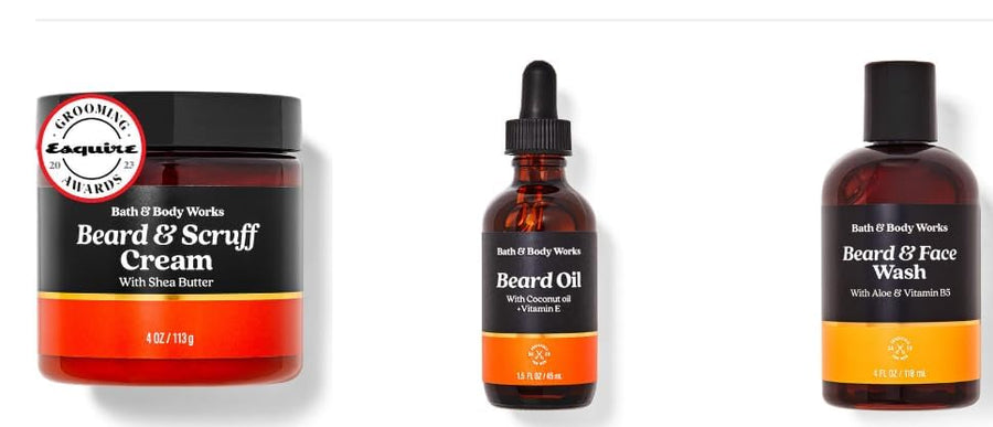 Bath and Bodyworks Men's Beard Grooming Kit