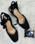 Zara Black Wedge Size US 61/2