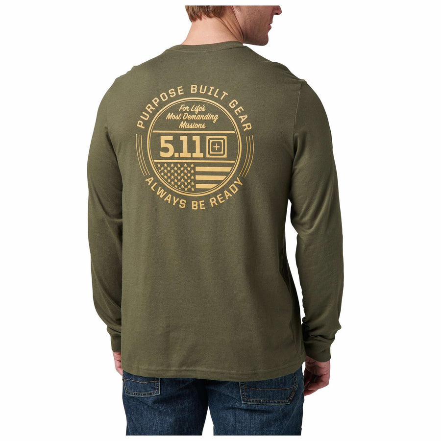 511 Long Sleeves Ranger Green Size Medium