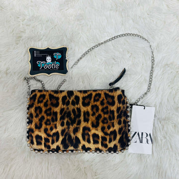 Zara Sling Bag Mini Leopard